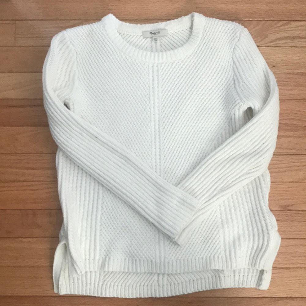 Madewell White Sweater - XS
